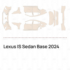 Lexus IS Sedan Base 2024 – Pre-Cut PPF