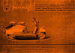 NSU Prima 150 und 175 ccm Typ III und V Ersatzteilliste, Buchcover