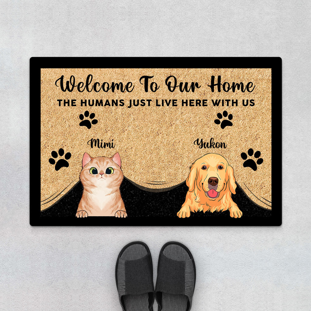 Personalized Welcome To My Home Door Mats