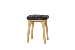 Utility Stool SH460 Oak natural Camo Sierra Black fra Stellar Works