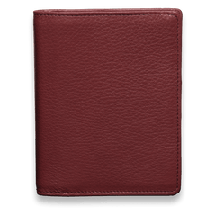 Ringbuch aus Rindleder bordeaux, kleingenarbt - ORG - Verlag Berlin