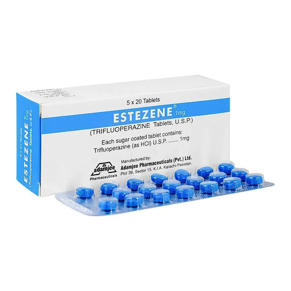 Estezene Tablets 1mg – Trifluoperazine for Schizophrenia & Anxiety
