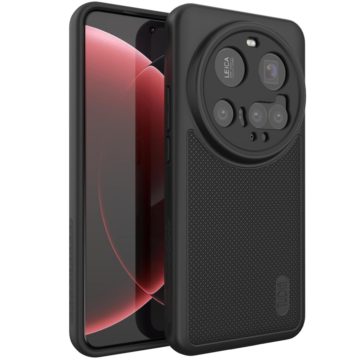 Xiaomi 15 Ultra 5G (2024) Matte Black MergeGrip Magsafe case featuring a rugged heavy-duty build, strong magnetic alignment, and a slim, secure grip design