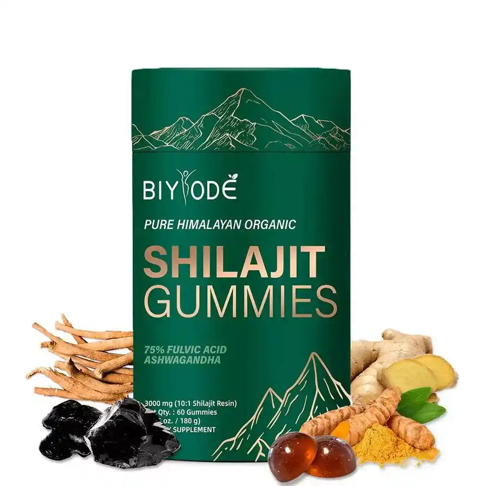 Shilajit Gummies BIYODÉ – Ton énergie naturelle au quotidien 🇬🇦